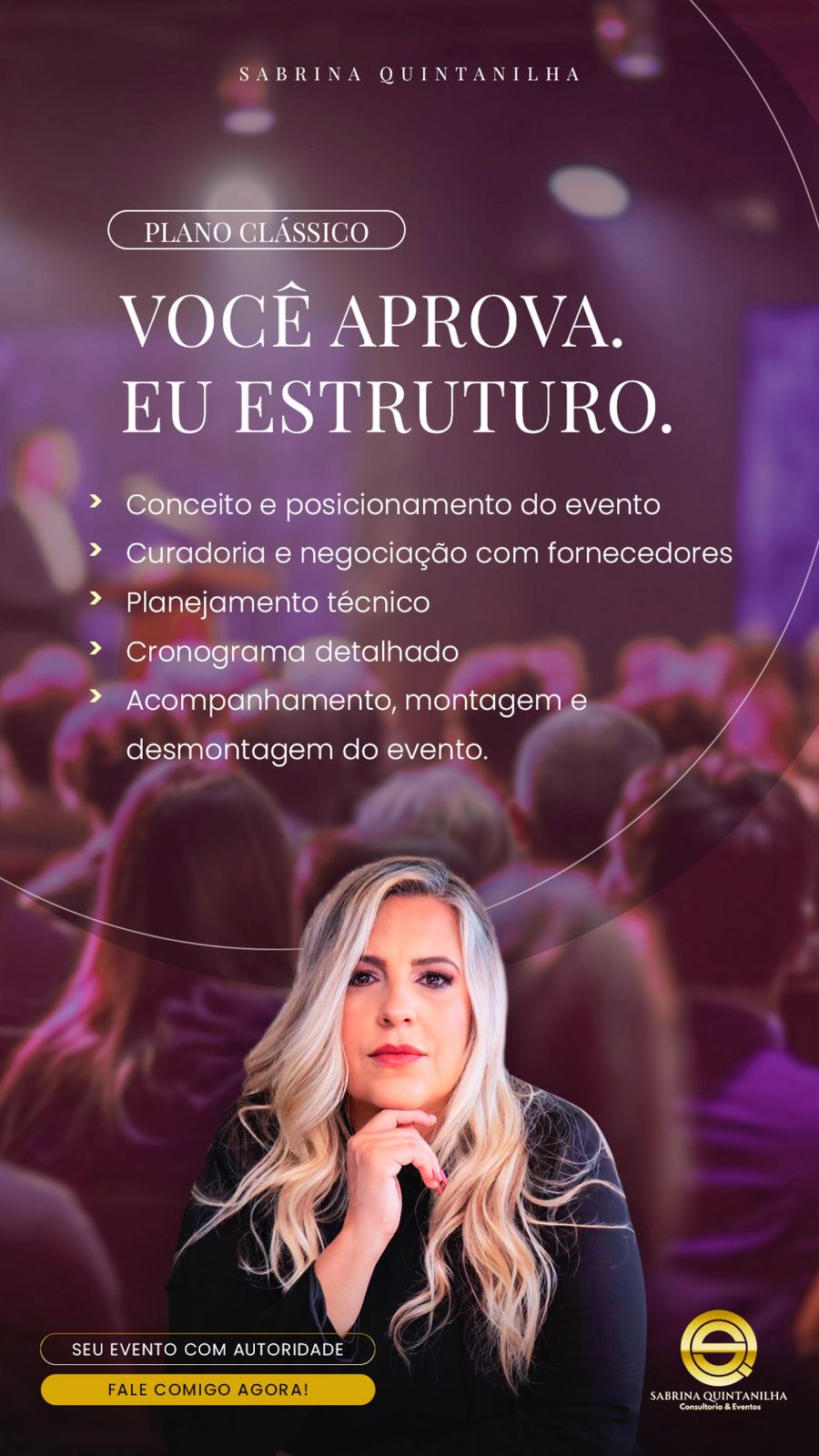Produção de Eventos Sociais e Corporativos